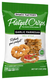 Snack Factory PRETZEL CRISPS GARLIC PARMESAN