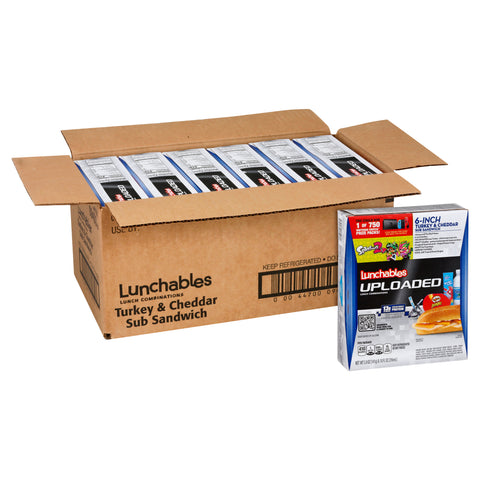 Lunchables LUNCHABLE TURKEY & CHEDDAR SUB UPLOADED