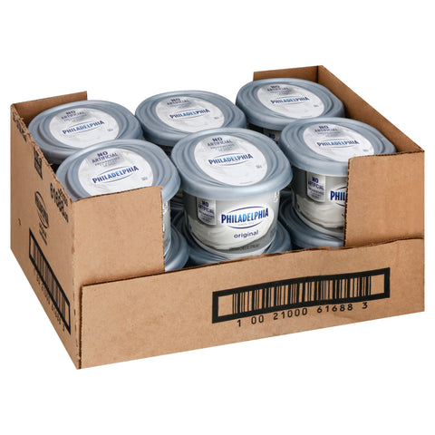 Philadelphia Regular Soft Cream Cheese Spread, 12 Ounce -- 12 per case.