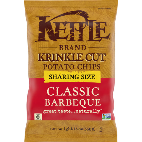 Kettle Foods CHIP POTATO KETTLE KRINKLE CUT BBQ