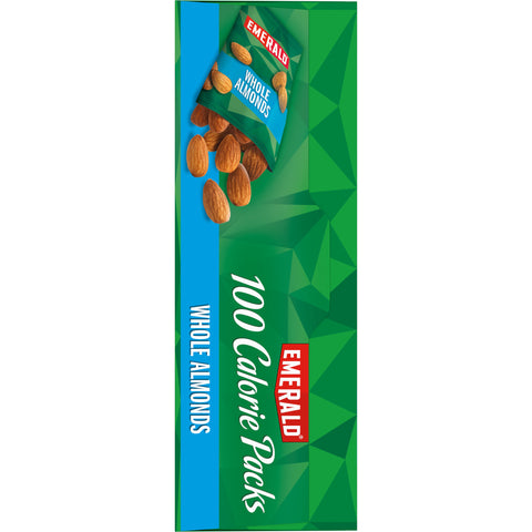 Emerald Natural Almonds, 0.63 Ounce - 7 per pack -- 12 packs per case.