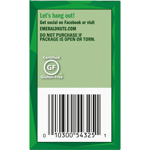Emerald Natural Walnuts and Almonds, 0.56 Ounce - 7 per pack -- 12 packs per case.