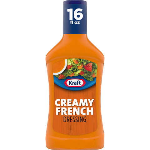 Kraft Creamy French Dressing In Plastic, 16 Ounce -- 6 Case