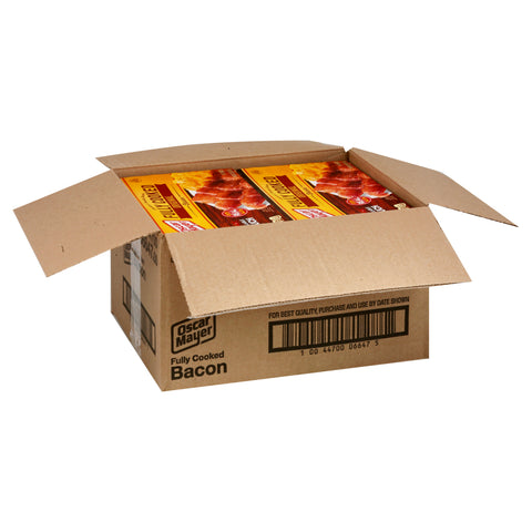 Oscar Mayer Original Fully Cooked Bacon, 2.52 Ounce -- 12 per case.