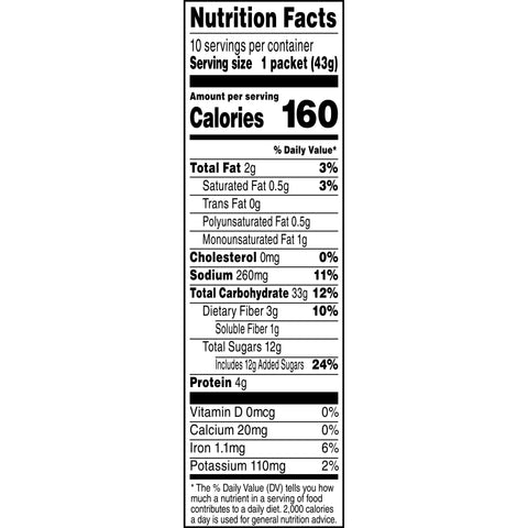 Quaker® QUAKER INSTANT OAT MAPLE BR SUGAR