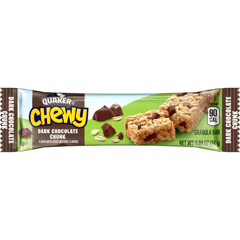Quaker® GRANOLA BAR 90 CALORIE LOW FAT CHOCOLATE CHUNK