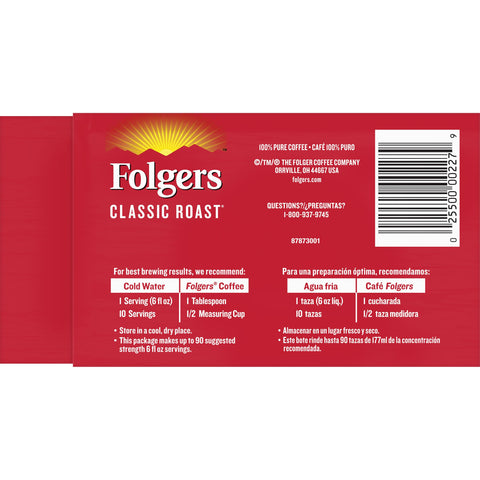 Folgers® COFFEE CLASSIC ROAST BRICK