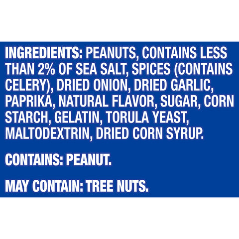 Planters Peanut Dry Roasted 6 Count, 52 Ounce Each