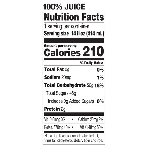 Tropicana JUICE ORANGE-STRAWBERRY-BANANA SINGLE SERVE CARTON