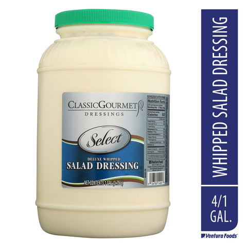 Ventura Foods Classic Gourmet Select Deluxe Whipped Salad Dressing, 4 Gallon.