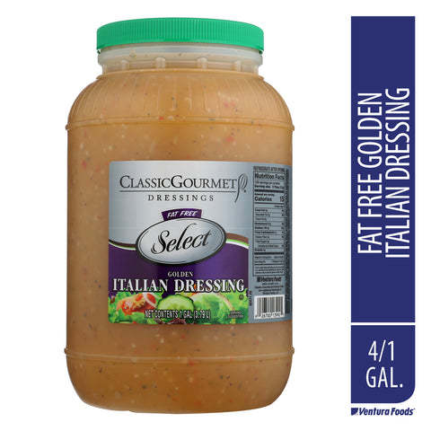 Classic Gourmet Select Golden Italian Dressing, 8.77 Pound -- 4 per case.