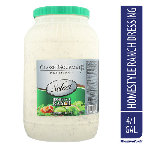 Classic Gourmet Homestyle Ranch Dressing, 1 Gallon -- 4 per case.