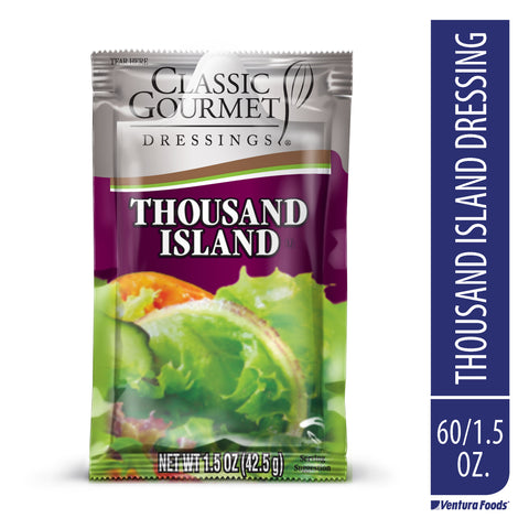 Classic Gourmet Select DRESSING THOUSAND ISLAND SINGLE SERVE PACKET