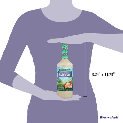 Dressing Caesar Creamy Pour Bottle