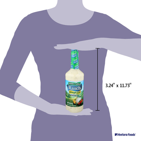 Hidden Valley® DRESSING RANCH LIGHT ORIGINAL NO MSG