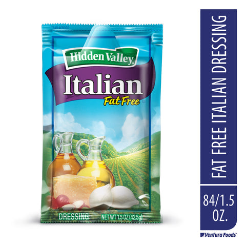 Hidden Valley® DRESSING ITALIAN GOLDEN FAT FREE SINGLE SERVE POUCH
