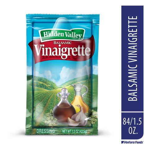 Hidden Valley® DRESSING VINAIGRETTE BALSAMIC SINGLE SERVE PACKET