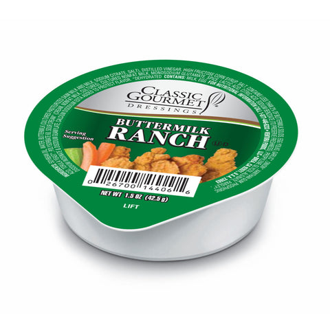 Classic Gourmet Select DRESSING RANCH BUTTERMILK SINGLE SERVE CUP