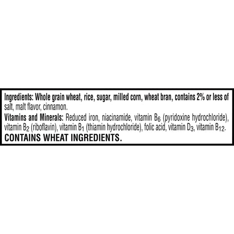 Cereal Cinnamon Flakes Multigrain Reduced Sugar Bowl Pack