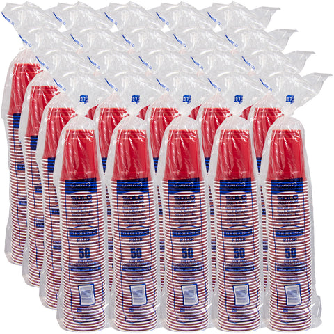 Dart CUP POLYSTYRENE COLD PARTY RED 12 OZ