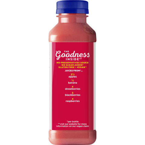 Smoothie Blast Berry No-sugar-added Non-dairy Plastic Bottle Ref 100% Juic
