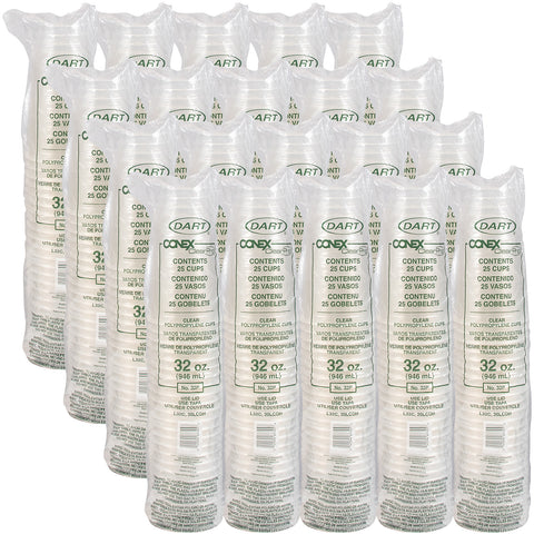 Honey Dew CUP PLASTIC CONEX CLEAR LOGO PP 32 OZ