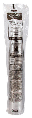 Solo Ultraclear Polyethylene Terephthalate Round Clear Cold Cup, 24 Ounce -- 600 per case