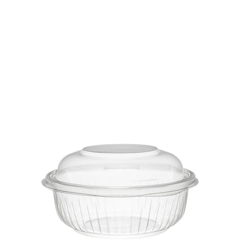 PresentaBowls® BOWL HINGED LID PLASTIC CLEAR 12 OZ