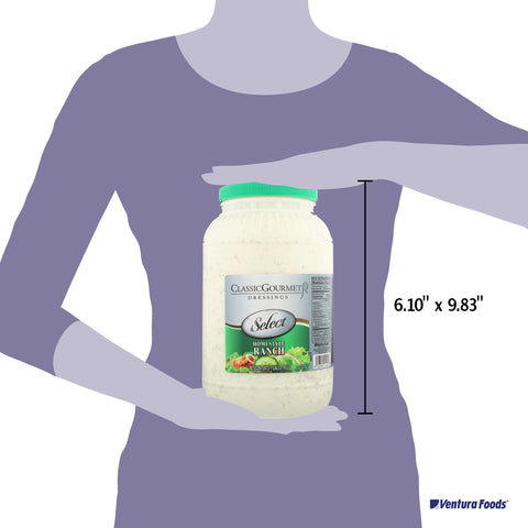 Classic Gourmet Homestyle Ranch Dressing, 1 Gallon -- 4 per case.