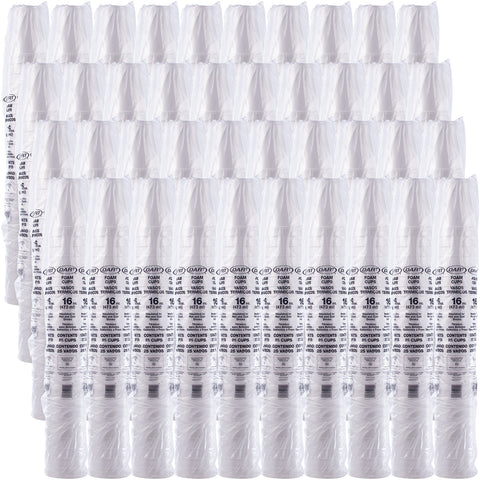The Deck CUP FOAM WHITE 16 OZ