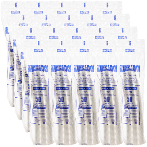 Solo® CUP PLASTIC PETE ULTRA CLEAR™ 12 OZ