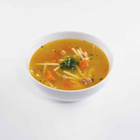 Campbells Ready To Serve Low Sodium Chicken Noodle Soup - 7.25 oz. can, 24 per case