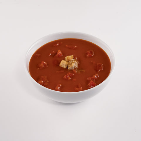 Campbells Ready To Serve Low Sodium Tomato Soup w/ Tomato Pieces - 50 oz. can, 12 per case