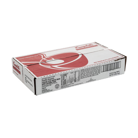 Well and Good Frozen Condensed Tuscan White Bean Soup with Chicken - 4 lb. tray, 3 per case