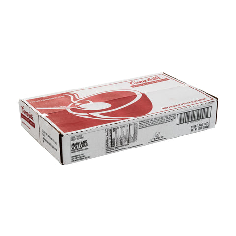 Campbells Frozen Condensed Maryland Crab Soup - 4 lb. tray, 3 per case