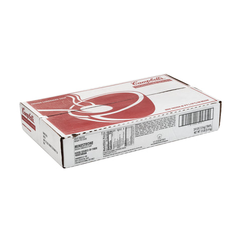 Campbell's Signature Minestrone Frozen Condensed Soup, 4 Pound Tub -- 3 per case