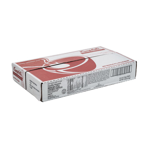Campbells Select Harvest Frozen Condensed Mexican Style Chicken Tortilla Soup - 4 lb. tray, 3 per case