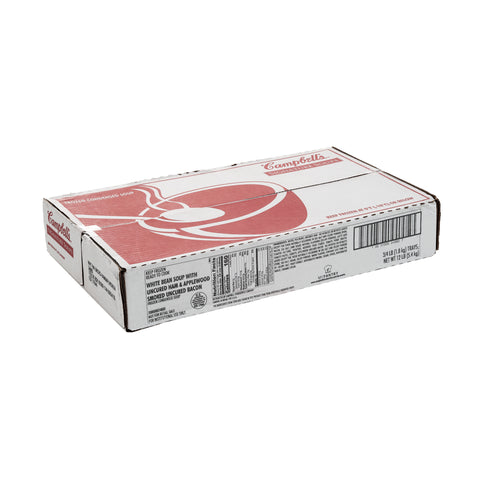 Campbell's® Signature SOUP WHITE BEAN W/ UNCURED HAM & APPLEWOOD SMOKED UNCURED BACON