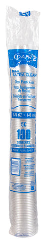 Dart Solo Ultra Clear PET Cold Cup, 5 Ounce -- 100 per case