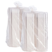 Container Plastic Clear Hinged 9x5.4x3.5
