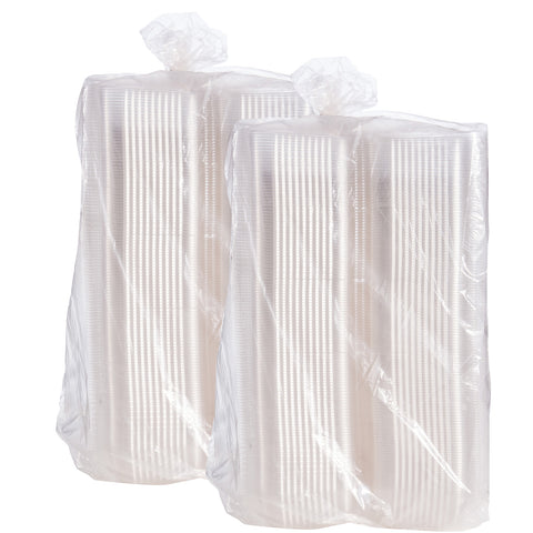 Container Plastic Clear Hinged 9x5.4x3.5