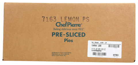 Sara Lee PIE LEMON MERINGUE TRADITIONAL SECONDS 8 SLICCE 10