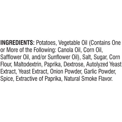 Tom's CHIP POTATO BARBECUE SINGLE SERVE