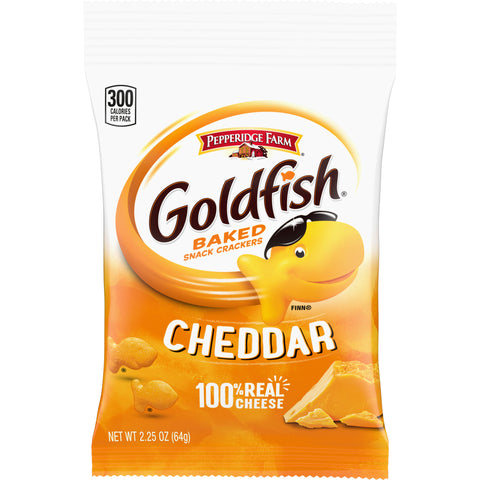 Goldfish Cheddar Crackers, 2.25 ounce -- 72 per case