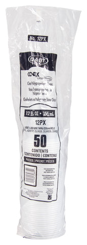 Cup Polypropylene Clear 12 Oz 12p