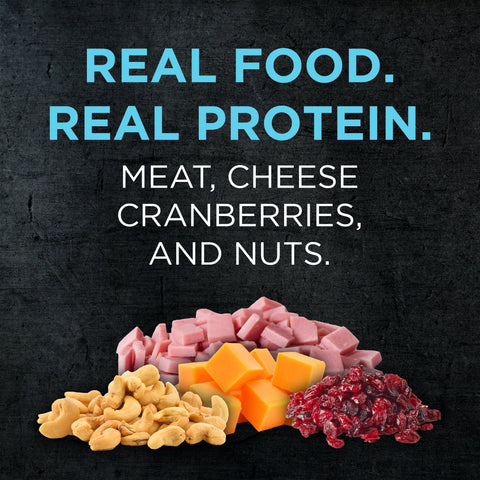 Oscar Mayer P3 Ham, Cashew, Cheddar and Dark Chocolate Cranberries Portable Protein Pack, 3.2 ounce -- 8 per case