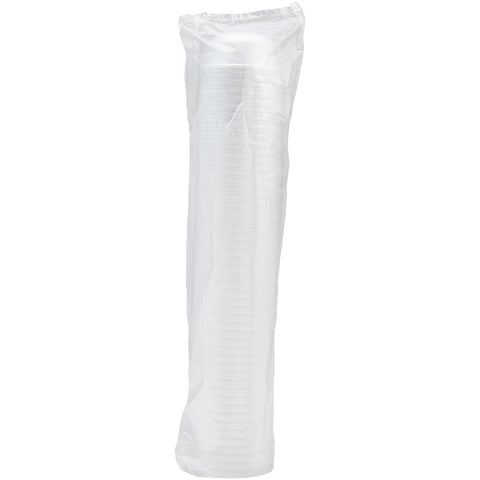 Dart Insulated Foam Bowls, 12oz, White, 50/Pack, 20 Packs/Carton