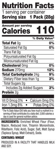Snack Factory PRETZEL CRISPS ORIGINAL