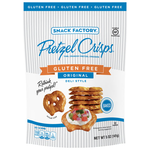 Snack Factory PRETZEL CRISPS ORIGINAL GLUTEN FREE