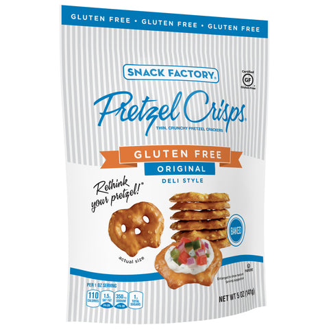 Snack Factory PRETZEL CRISPS ORIGINAL GLUTEN FREE